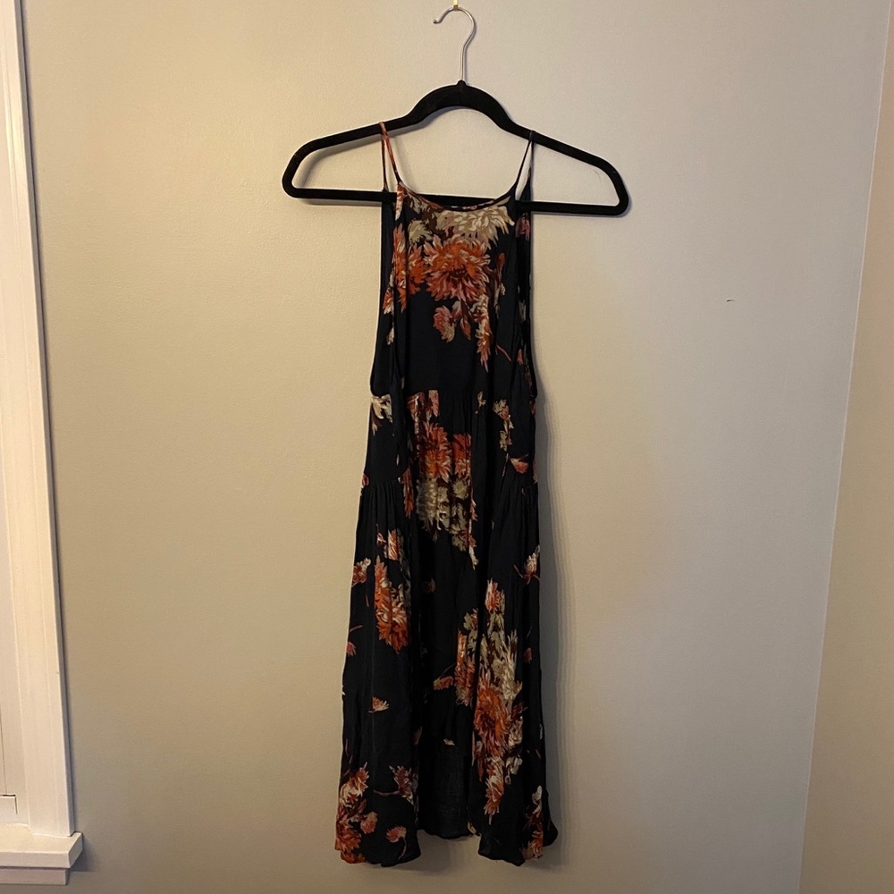 high-low floral dress